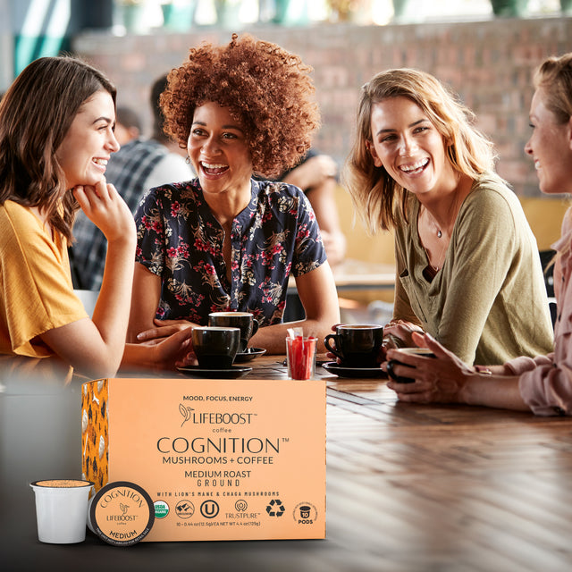 Cognition Mushroom Pods - Lifeboost Coffee