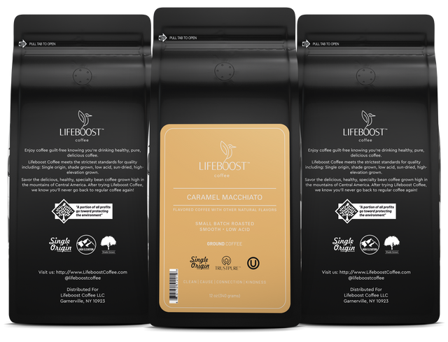 Caramel Macchiato - Lifeboost Coffee