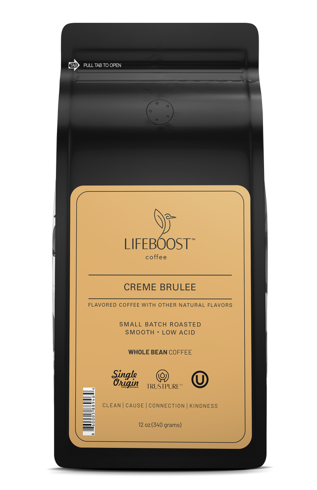 Crème Brulee - Lifeboost Coffee