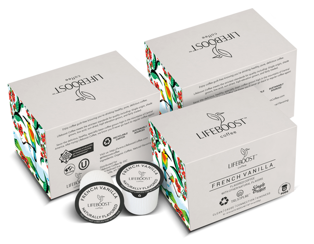 French Vanilla Pods - Lifeboost Coffee