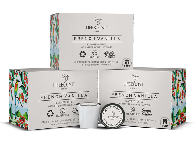French Vanilla Pods - Lifeboost Coffee
