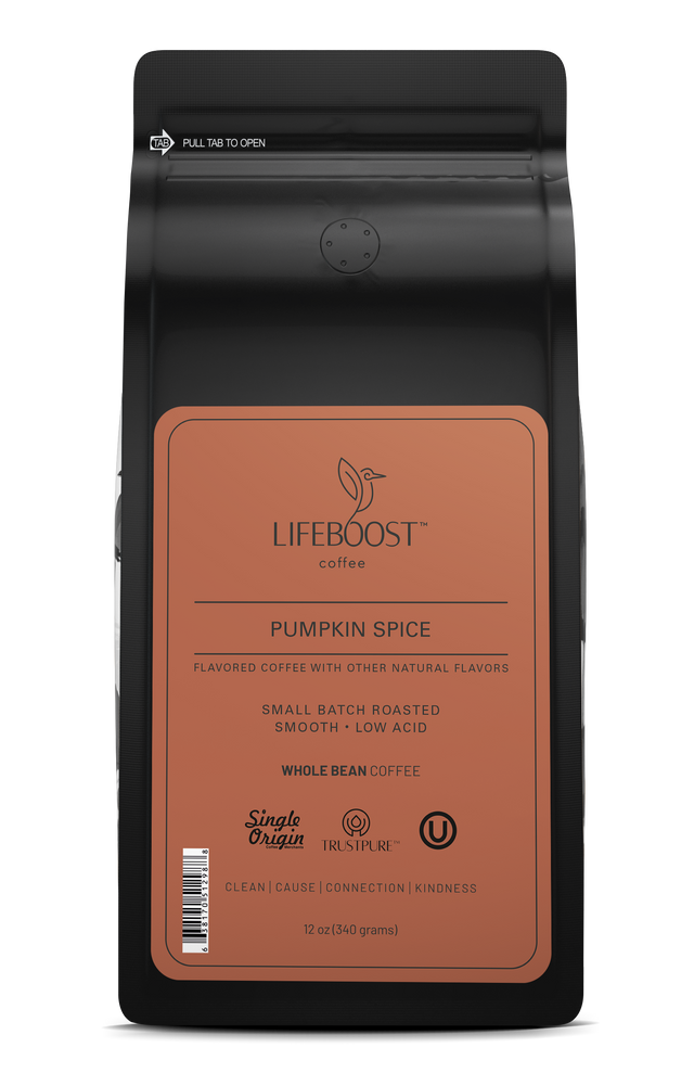 Pumpkin Spice - Lifeboost Coffee