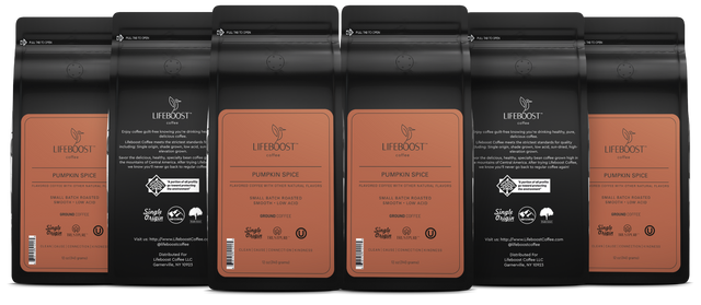 Pumpkin Spice - Lifeboost Coffee