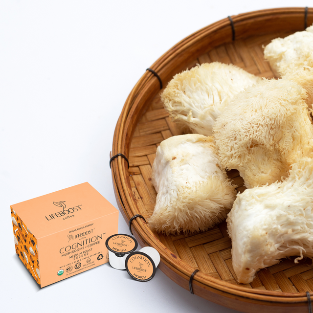 Cognition Mushroom Pods - Lifeboost Coffee